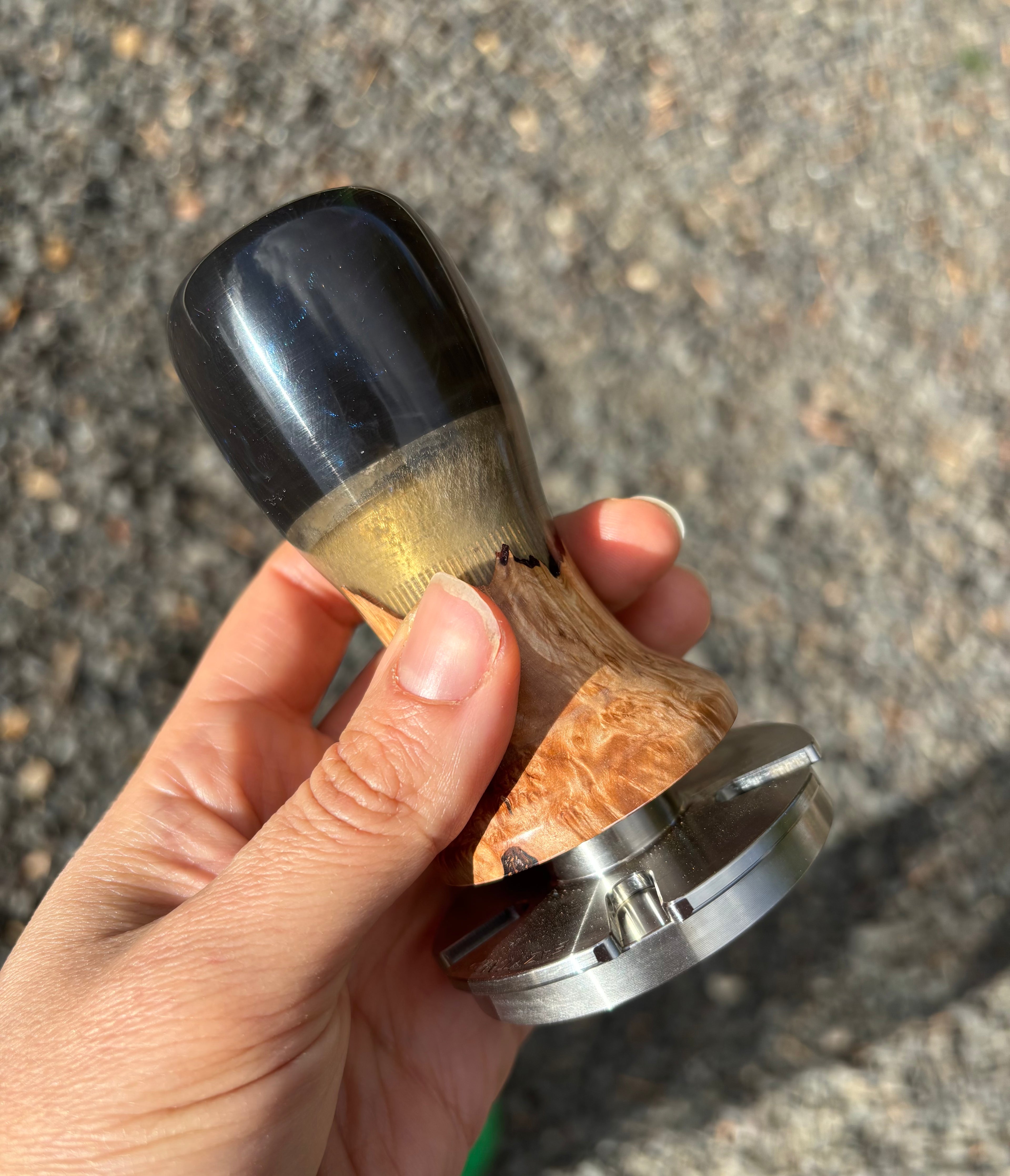Bundle 5 - 5 Star Pro Coffee Tamper - Resin Handle + Dosing Cup + Clean Cup