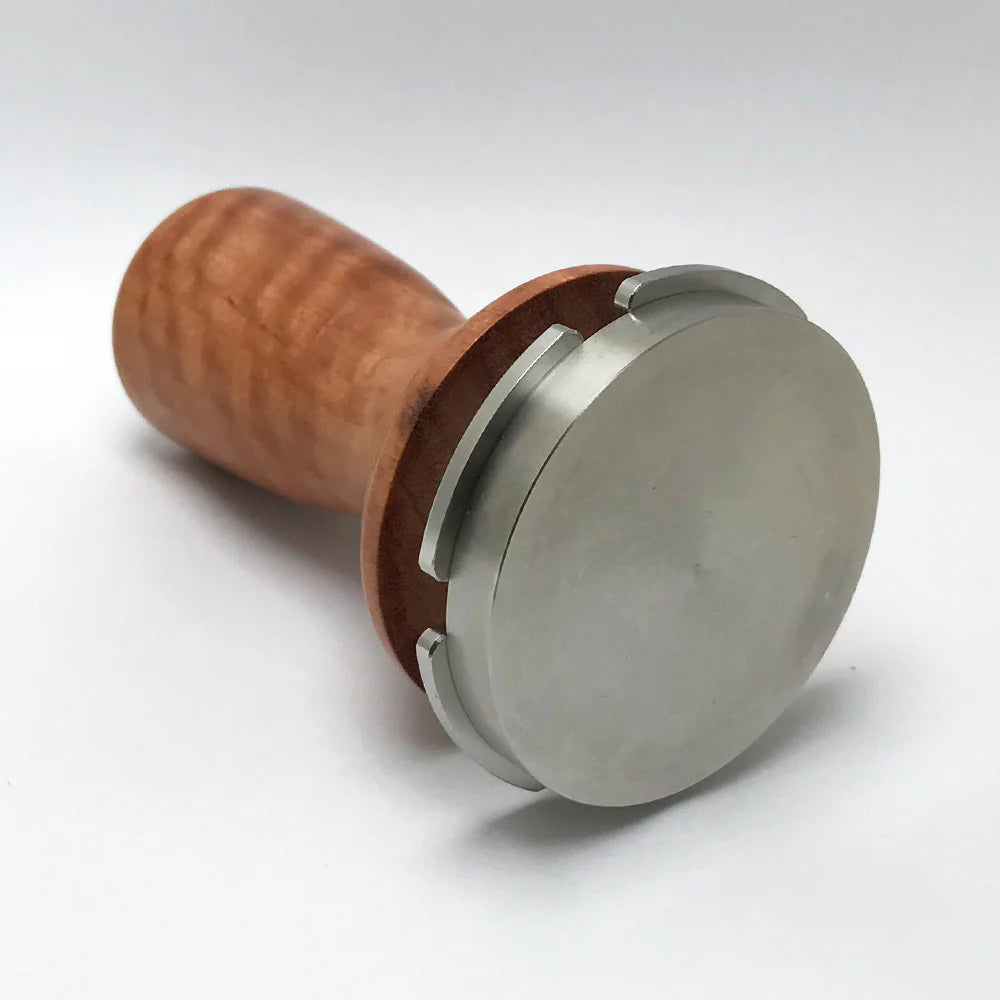 5 Star Pro - Flat - Red Gum Timber - Coffee Tamper Co