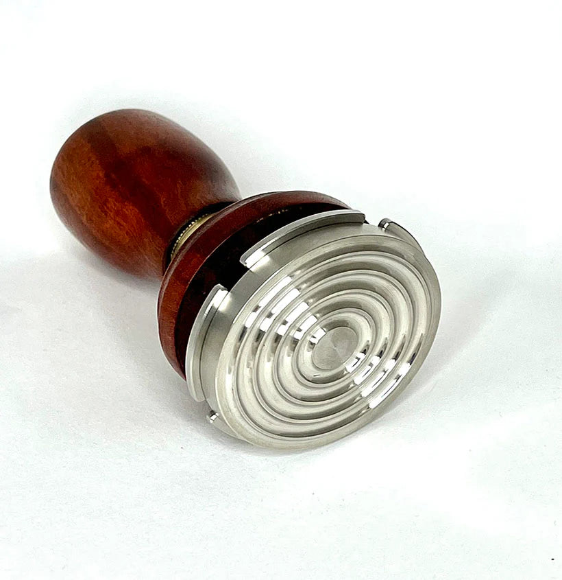 5 Star Pro - Infusion - Red Gum Timber - Brass Ring - Coffee Tamper Co