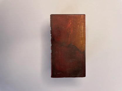 5 Star Pro - Flat - Unique Resin Burl Handle - Red - Coffee Tamper Co